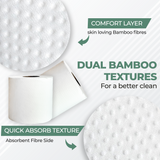 Soft 3-ply bamboo toilet paper – unbleached eco toilet roll by Cleesse Eco